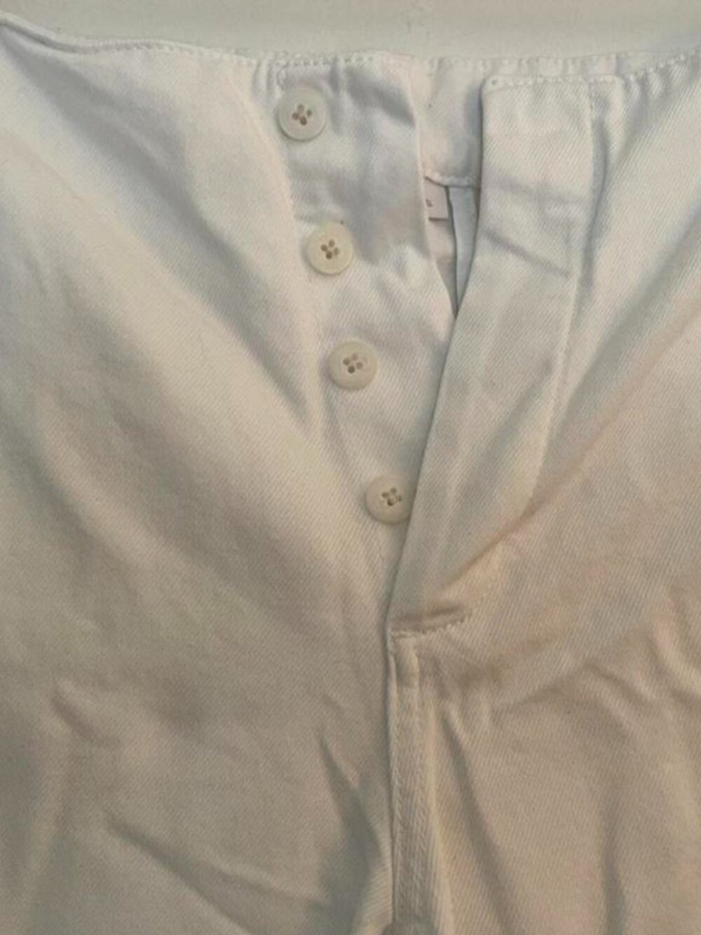 Massimo Dutti Women's White Jeans